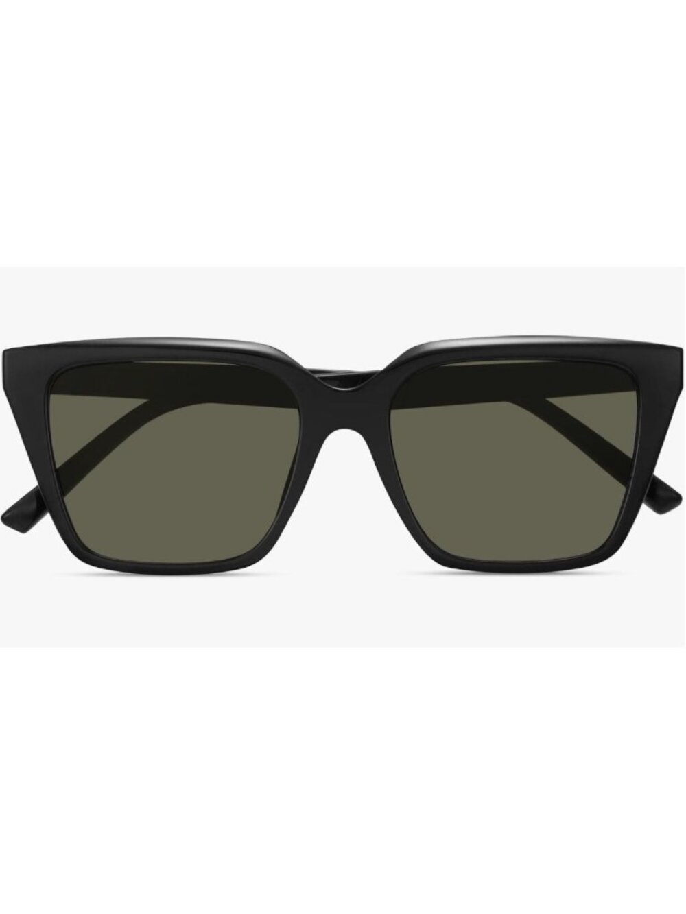 Oversized Polarized UV400 Sunglasses For Women Black Square Frame Timeless Desig